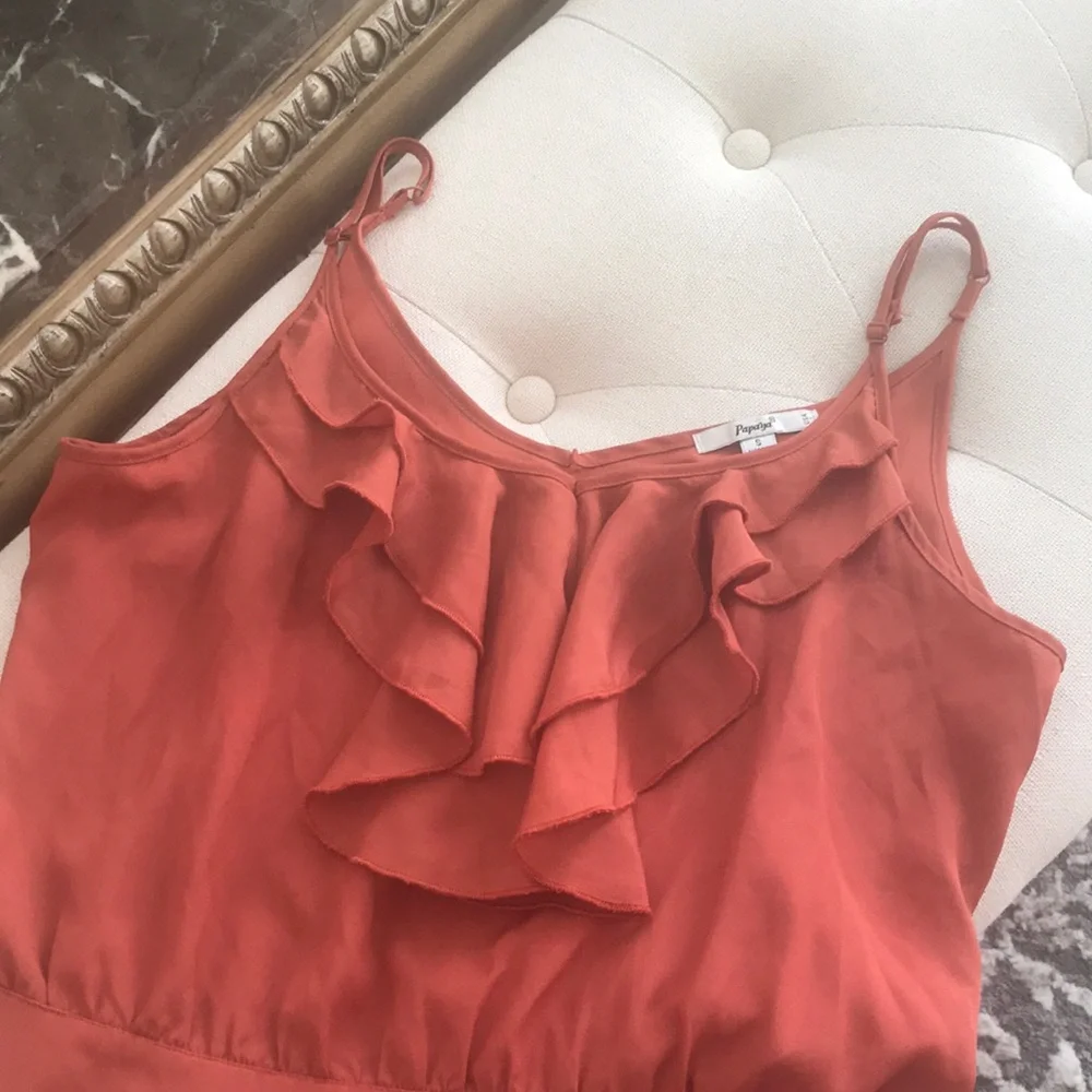 Ruffle tank top - Picture 1 of 7